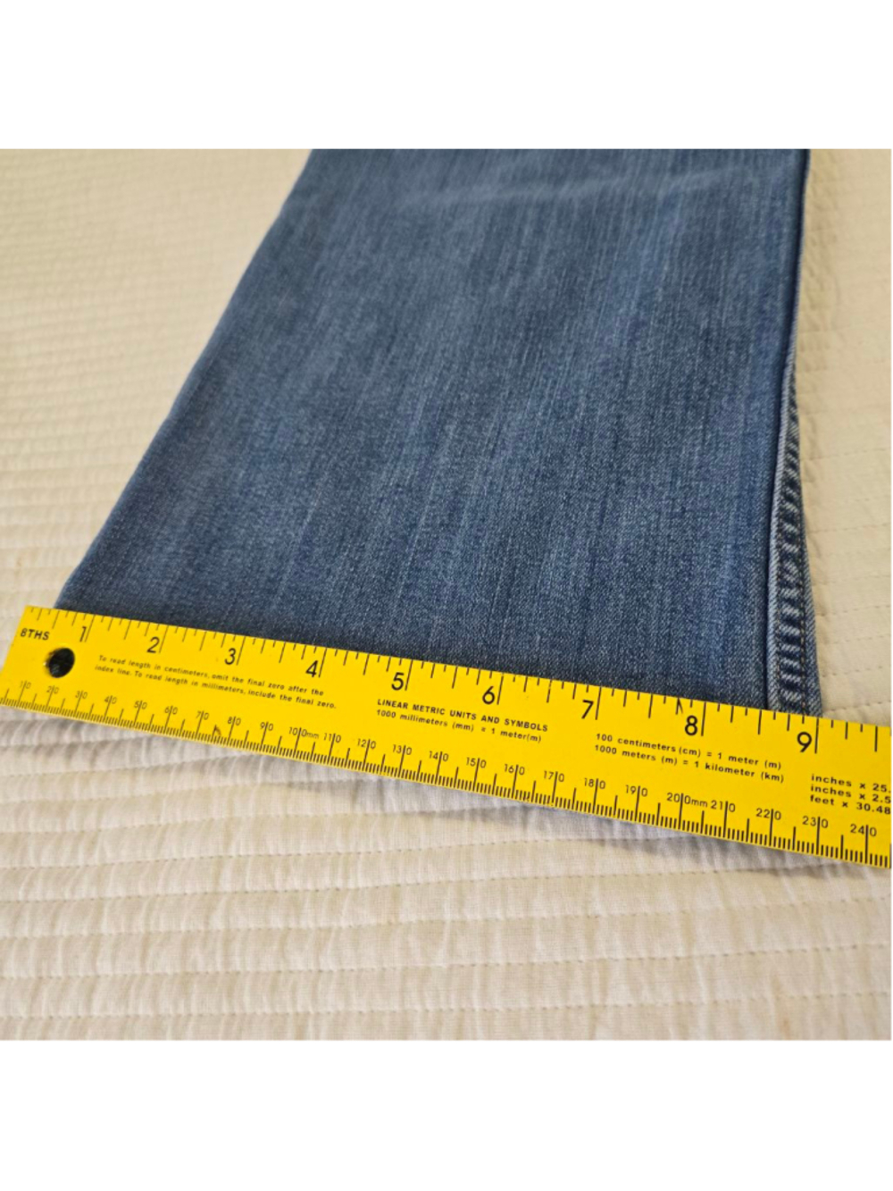 Women's Duluth Trading Co Blue Flare Jeans Size 18 - Picture 12 of 12